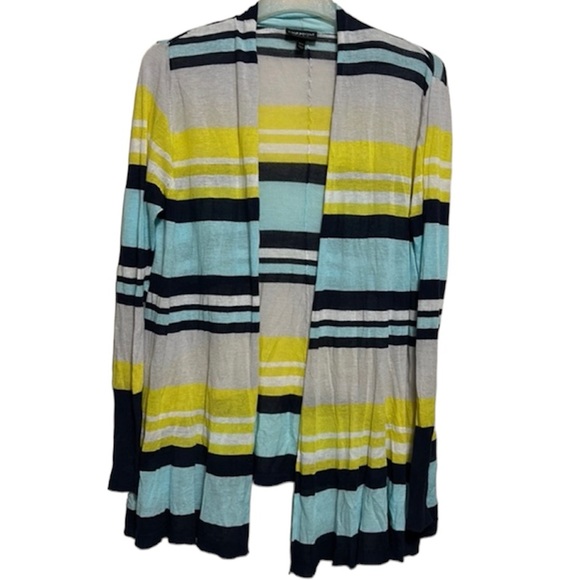 Lane Bryant Sweaters - Lane Bryant Women’s Lightweight Striped Open Front Cardigan Size 18/20